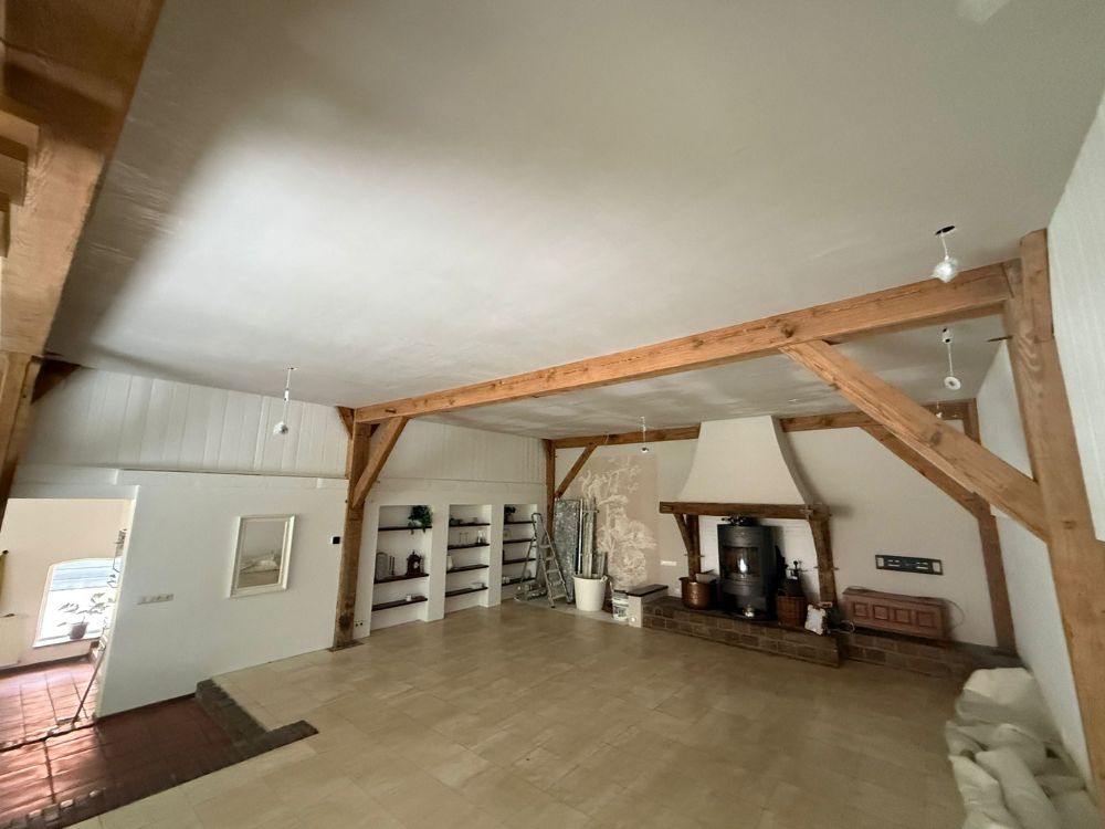 Stucwerk bij verbouwing